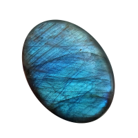 سنگ زینتی لابرادوریت مدل نگین بیضی